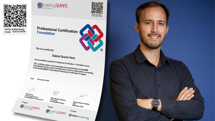 Certificación buildingSMART Foundation: qué acredita y por qué la rendimos